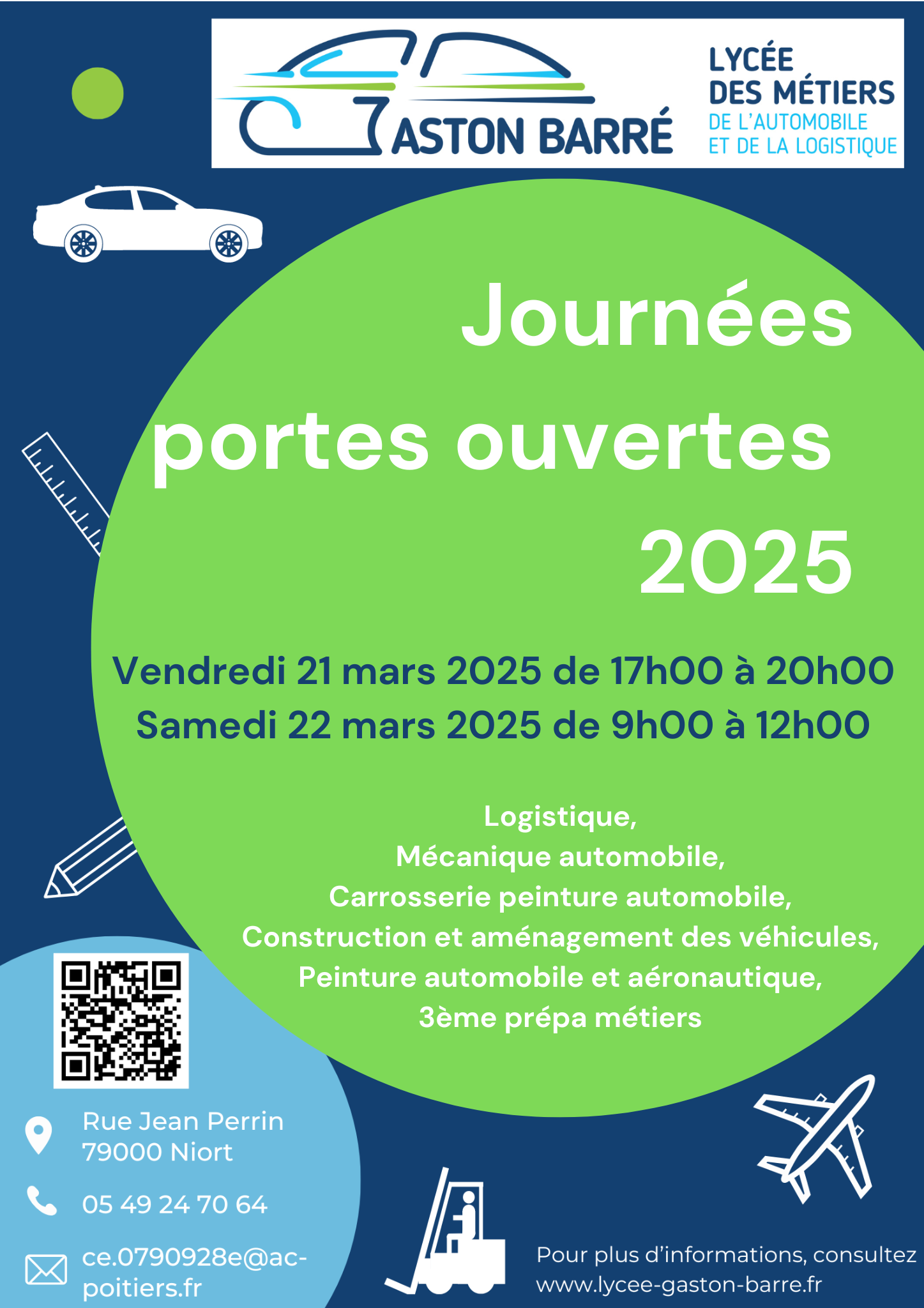 Gaston Barré Portes Ouvertes 2025